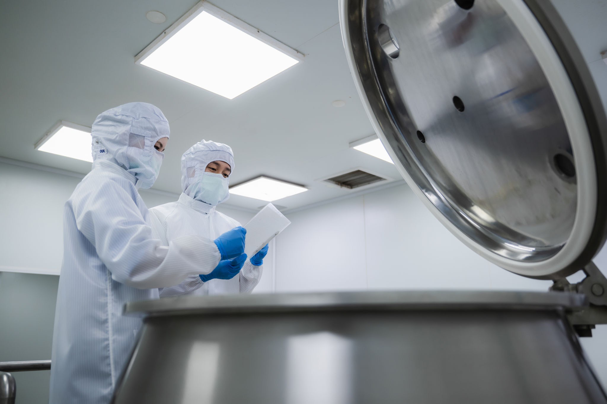 Quality control testing laboratory